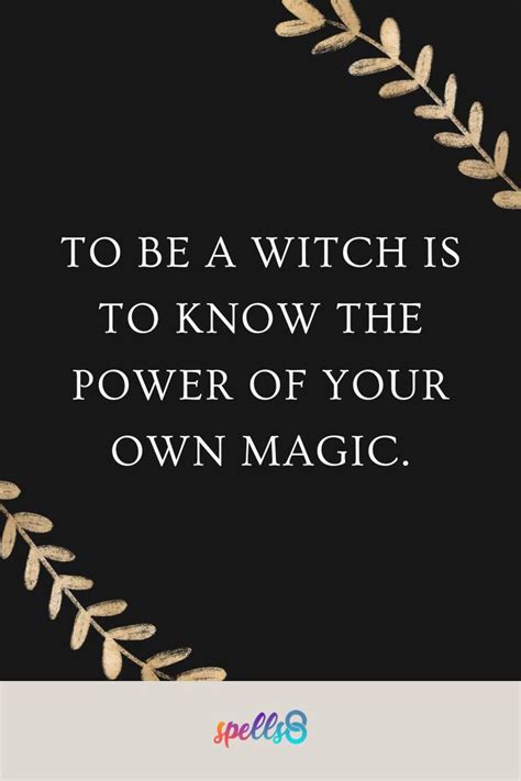 Words to witchy woman
